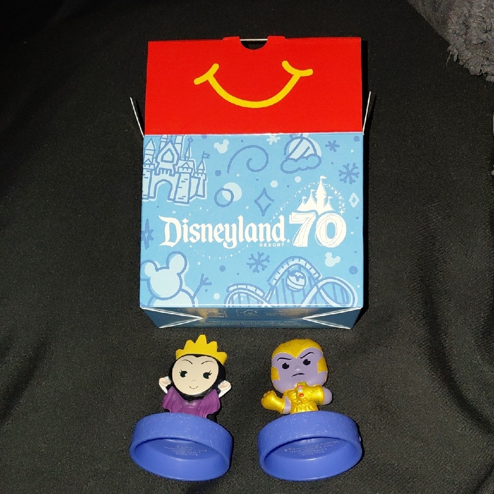 Disney 70 Mcdonalds Toys Thanos And Evil Queen